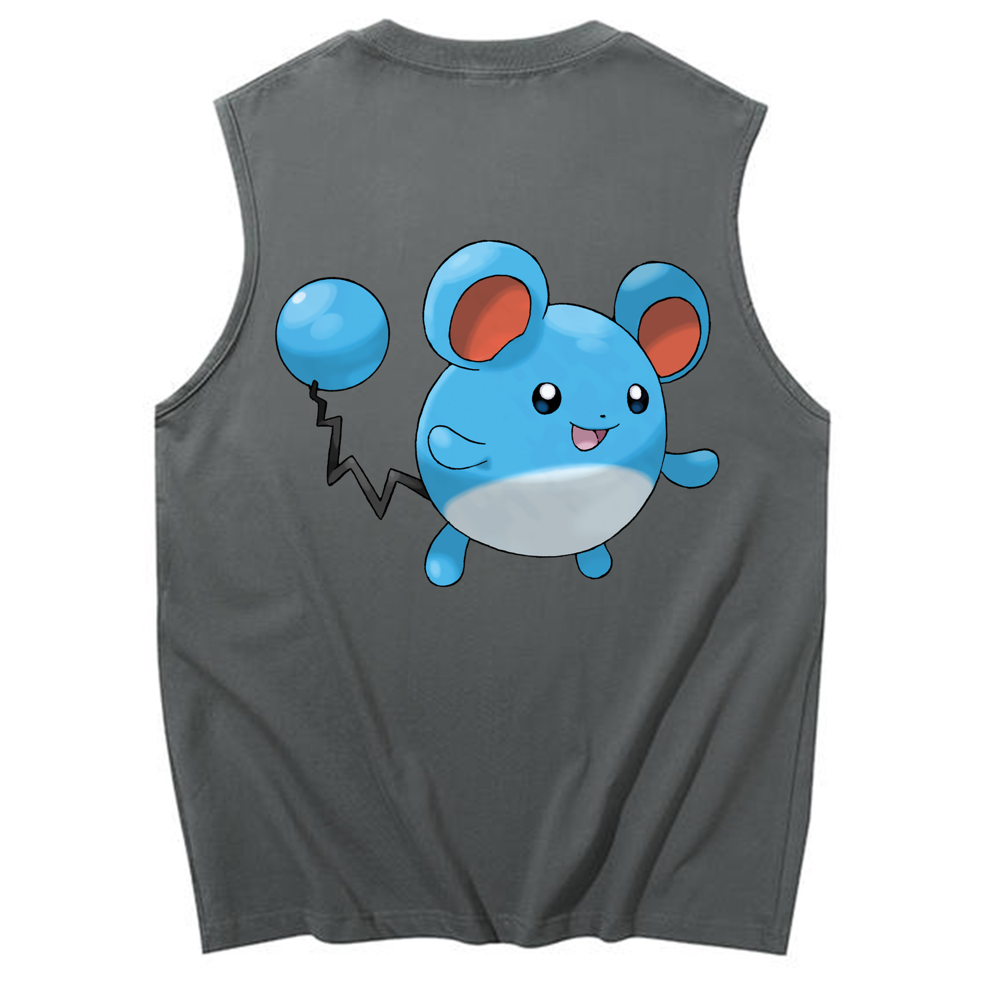 （画像用） ポケットモンスター Pokémon コットン100％タンクトップ（背面プリント）